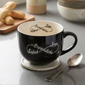 Babish Breadstick Soup and Salad Latte Tattoo Mug